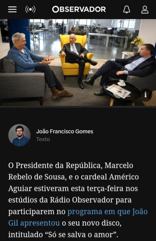 O Marcelo e o Américo metem o nariz em tudo