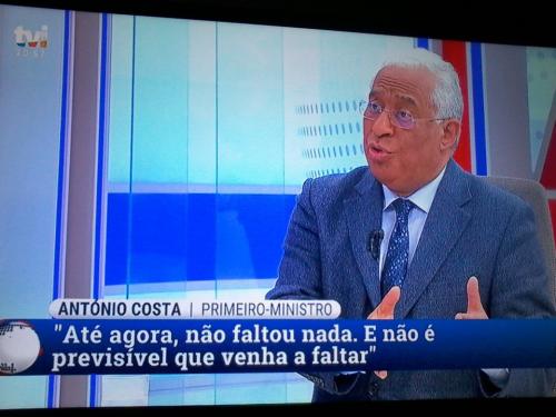 Entrevista de António Costa: vê o que ninguém consegue ver! São as lentes...