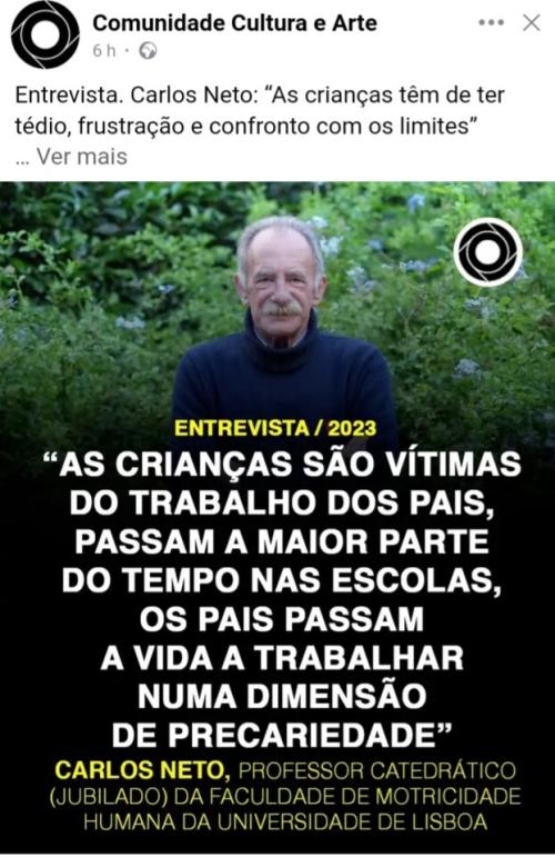 As crianças passam muitas horas na escola...
