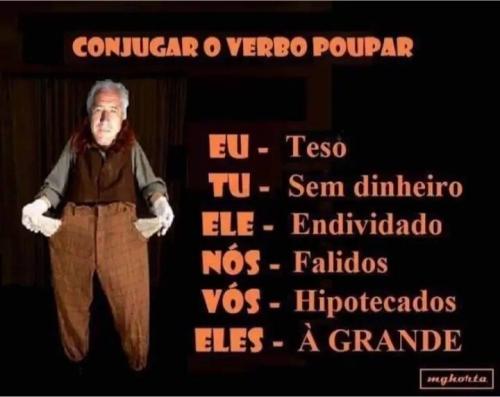 Conjugar o verbo POUPAR