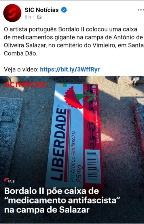 Bordalo II a badalar na irracional tolice
