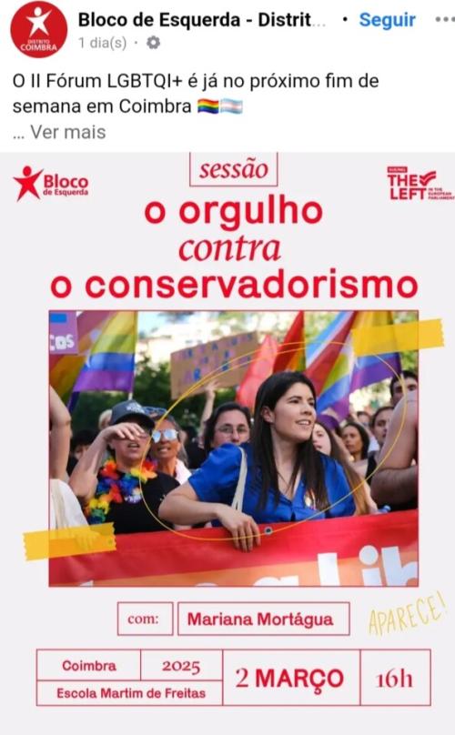 Tenho orgulho, orgulho em ser uma...