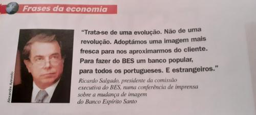 Em 2006 , o Ricardo Salgado na "faxina"