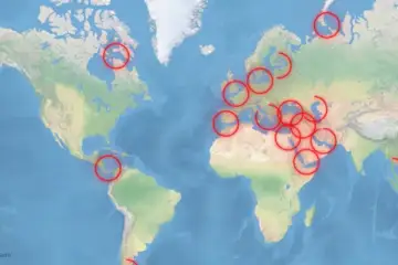 Estreitos pelo mundo
