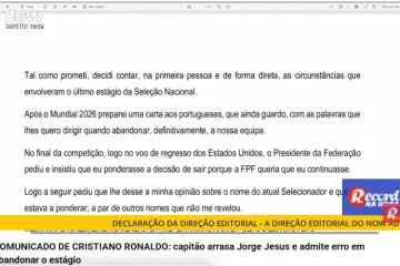 Carta aos fãs