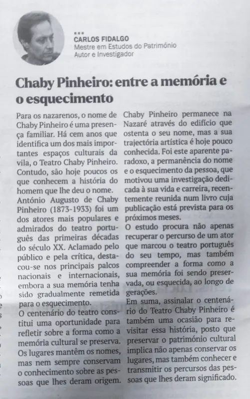 Chaby Pinheiro: entre a memória e o esquecimento