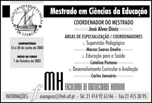 FMH | An&uacute;ncio de imprensa | Expresso, DN, P&uacute;blico