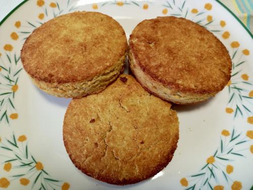 Scones de Milho (Sem glúten)