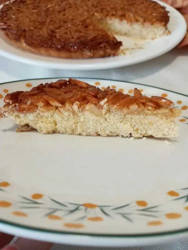 Tarte de Amêndoa sem glúten