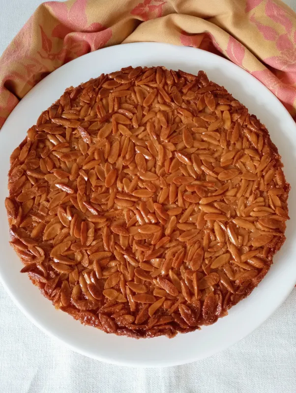 Tarte de Amêndoa sem glúten