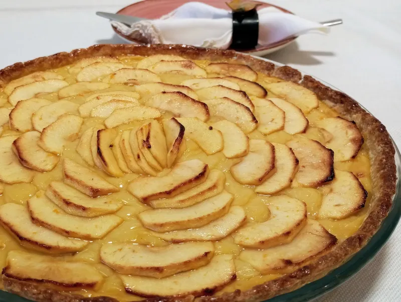 Tarte Cremioca de Maçã