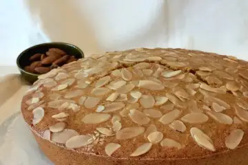 Bolo de Amêndoa, Limão e Chuchu