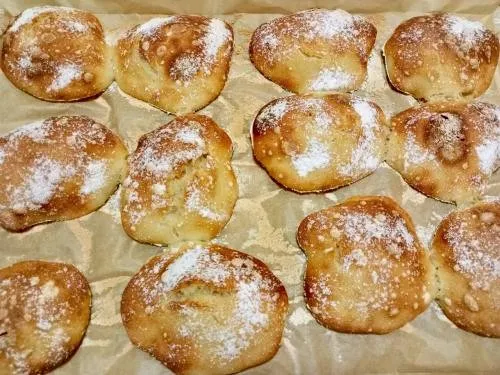 Pão de Água, quentinho! Sem necessidade de amassar!