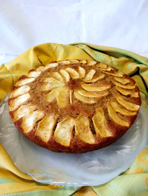 Bolo de Maçã e Limão