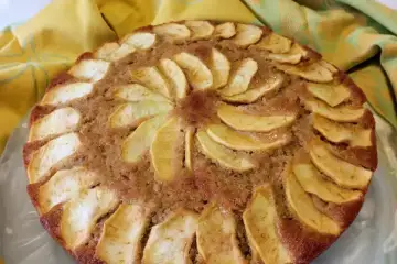 Bolo de Maçã Royal e Limão