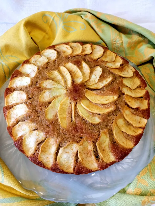 Bolo de Maçã e Limão