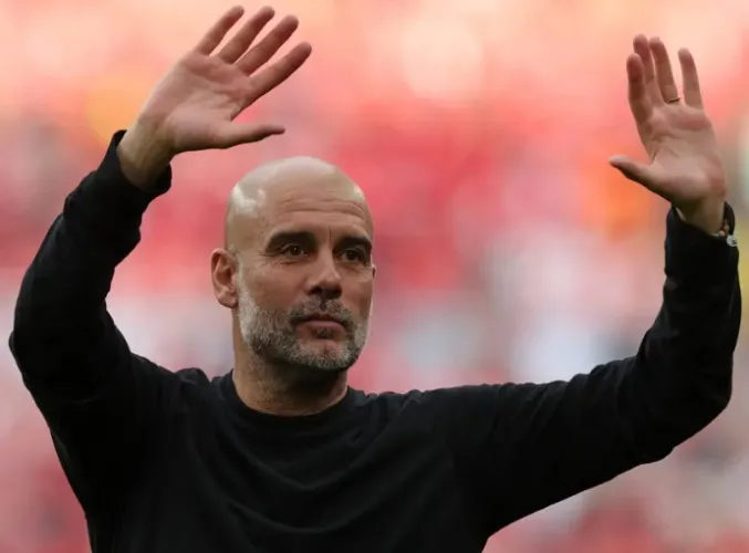 Adeus de Guardiola ao City