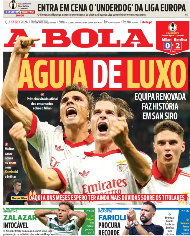 E hoje Benfica X torreense 😜.
