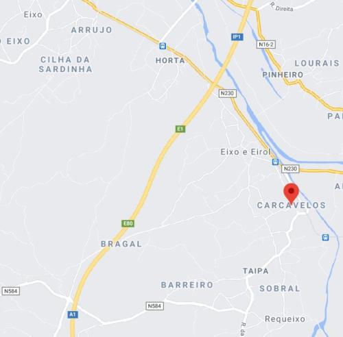 Mapa_Regiao_Aveiro_Google_Eixo_Carcavelos_Requeixo Mapa_Regiao_Aveiro_Google_Eixo_Carcavelos_Requeixo