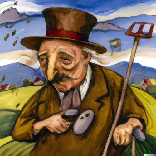 DALL·E 2023-03-06 22.22.23 - painting of an old f