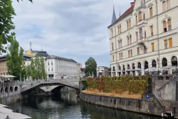 Viagem à Eslovénia,  dia 1:  Liubliana