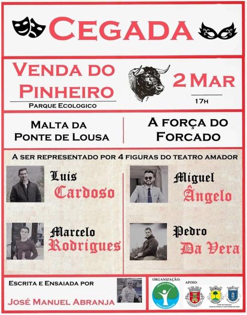 Rotas: Cegada na Venda do Pinheiro