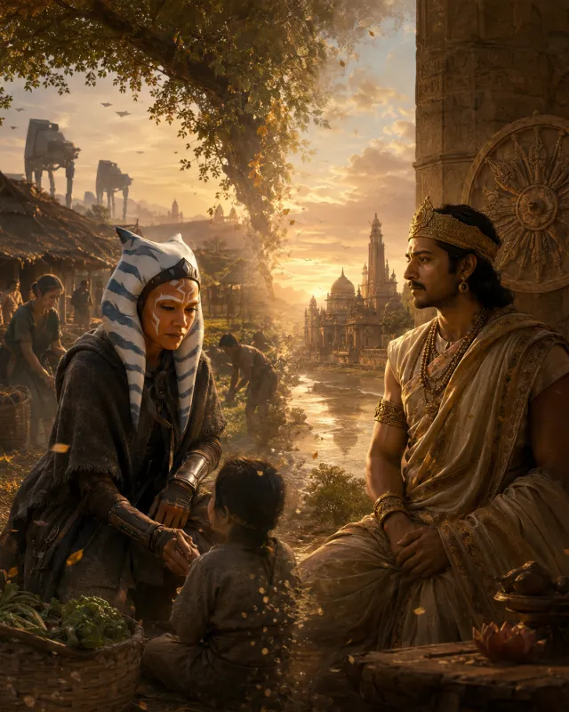 Ahsoka, Ashoka e os caminhos de quem deixa de pertencer