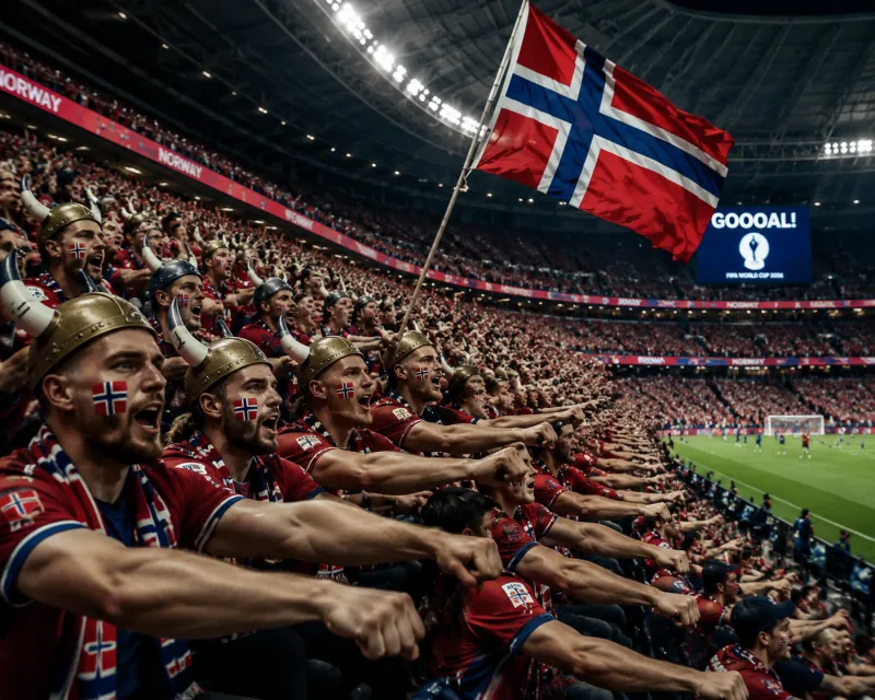 Os vikings remam no estádio