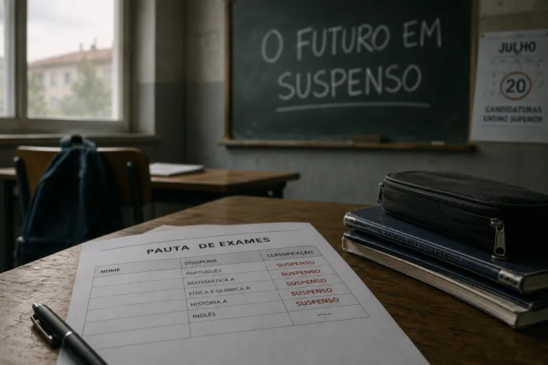 O futuro em suspenso
