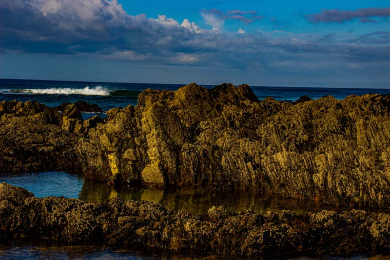 Onde o mar encontra resistência