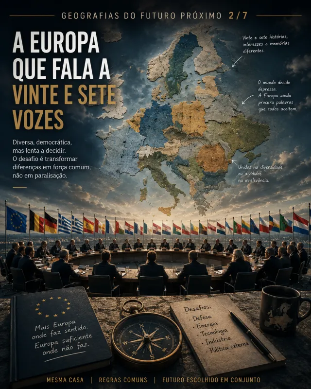 A Europa que fala a vinte e sete vozes