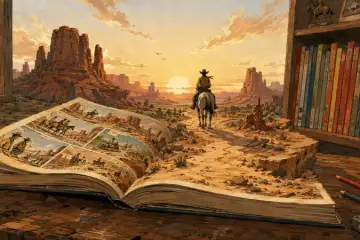 Lucky Luke: da biblioteca da escola à estante de casa