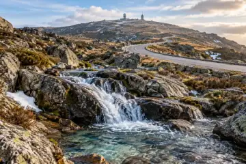 Serra da Estrela, entre a Torre e a água gelada
