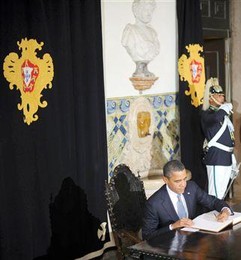 Obama em Lisbonne