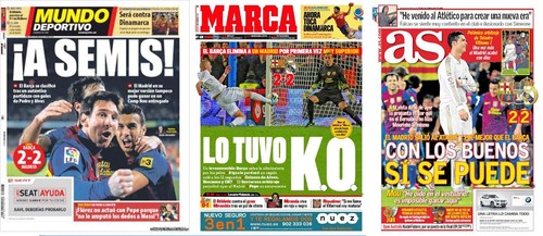 Barça elimina al mejor Madrid