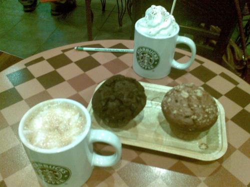 Lanche no Starbucks