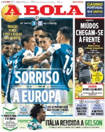jornal A Bola 02112017.jpg jornal A Bola 02112017.jpg