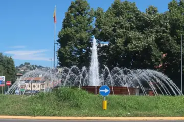 Fonte em Carnovali, Bérgamo, Itália