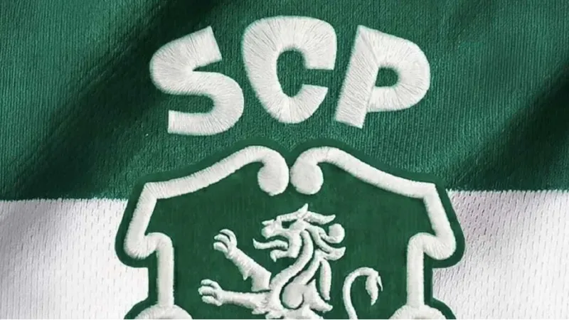 O novo emblema do Sporting