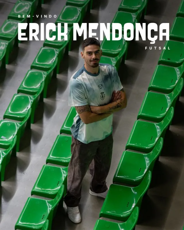 O Erick Mendonça está oficialmente de volta ao Futsal Sporting CP.