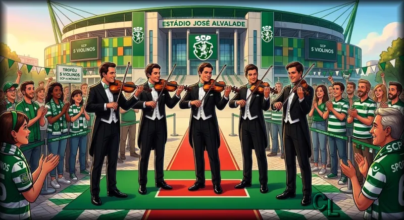 Conhece o Troféu Cinco Violinos: o jogo de apresentação do Sporting CP - versão 2