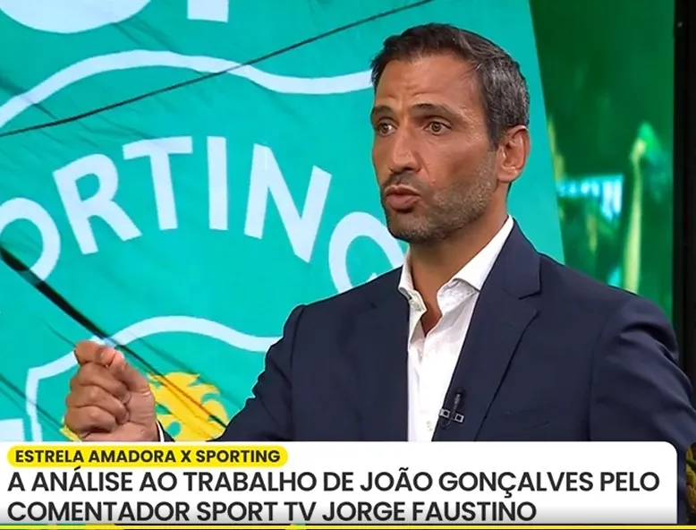 A análise de Jorge Faustino à arbitragem do jogo Estrela da Amadora x Sporting cP