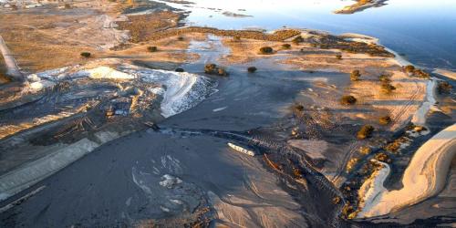 Crime ambiental no Rio Sado