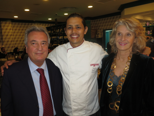 Giuseppe Morabito, Embaixador de Itália em Portugal, na inauguração do IL MERCATO de Tanka Sapkota Giuseppe Morabito, Embaixador de Itália em Portugal, na inauguração do IL MERCATO de Tanka Sapkota