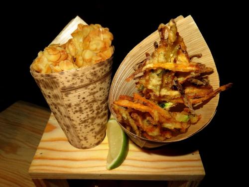 Cones de tempura
