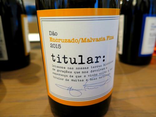 Titular Encruzado/Malvasia Fina branco 2015 Titular Encruzado/Malvasia Fina branco 2015