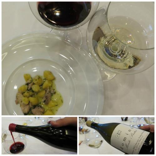 Domin&oacute; 2012, branco versus tinto