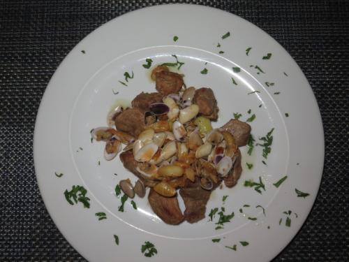Lombinho de Porco com CONQUILHAS