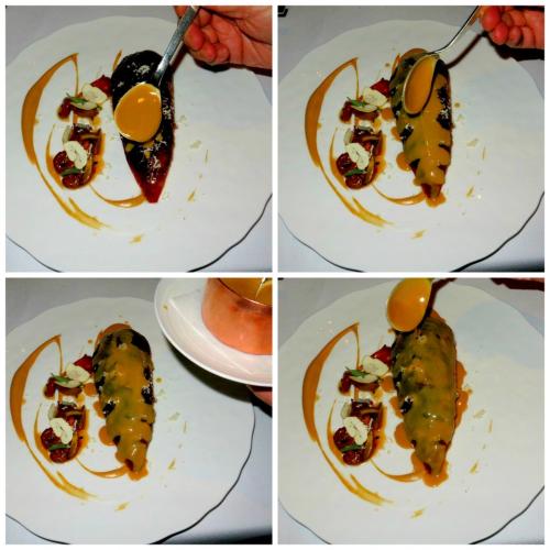 Chestnut Stuffed Chicken with Chanterelles and Foie Gras Sauce Chestnut Stuffed Chicken with Chanterelles and Foie Gras Sauce