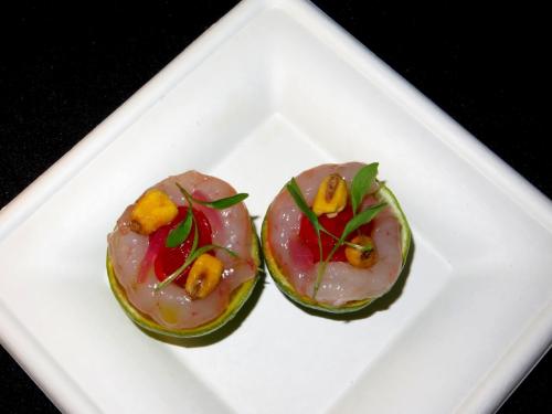Gambas do Algarve em ceviche